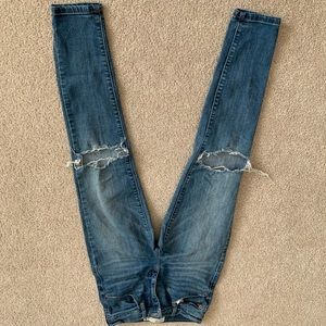 🎃 2 for $12 🎃 jeans size 3. Extremely distressed